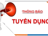 THÔNG BÁO TUYỂN DỤNG