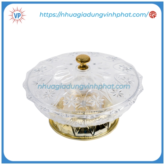 Hộp mứt cúc trắng xi