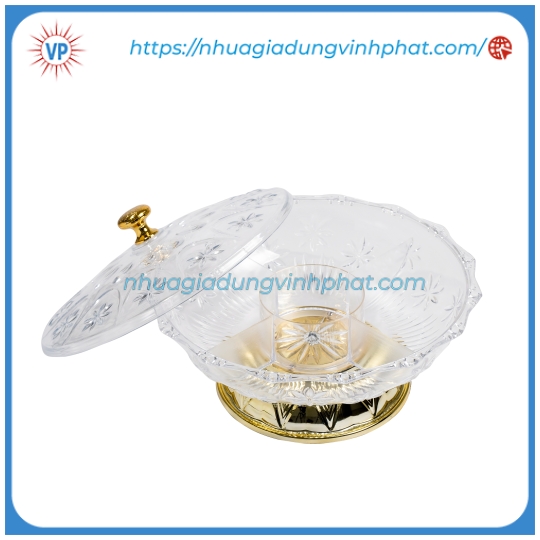 Hộp mứt cúc trắng xi