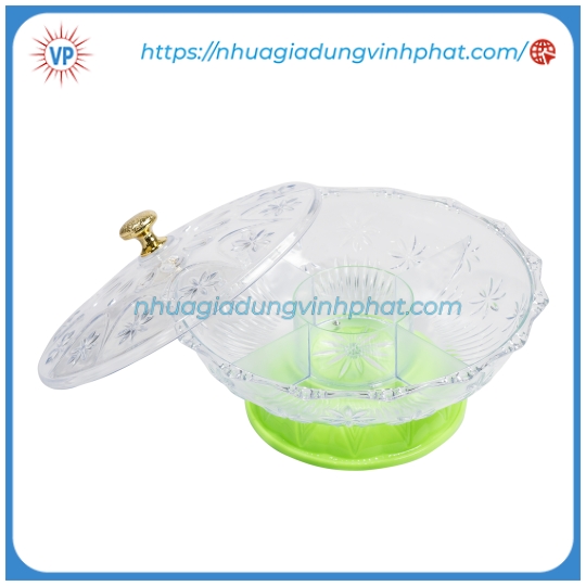 Hộp mứt cúc trắng không xi